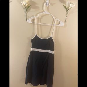 Brandy Melville Blue White Striped Dress